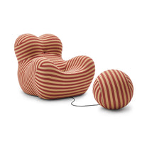 Up 50 Armchair and Ottoman Replica by Gaetano Pesce